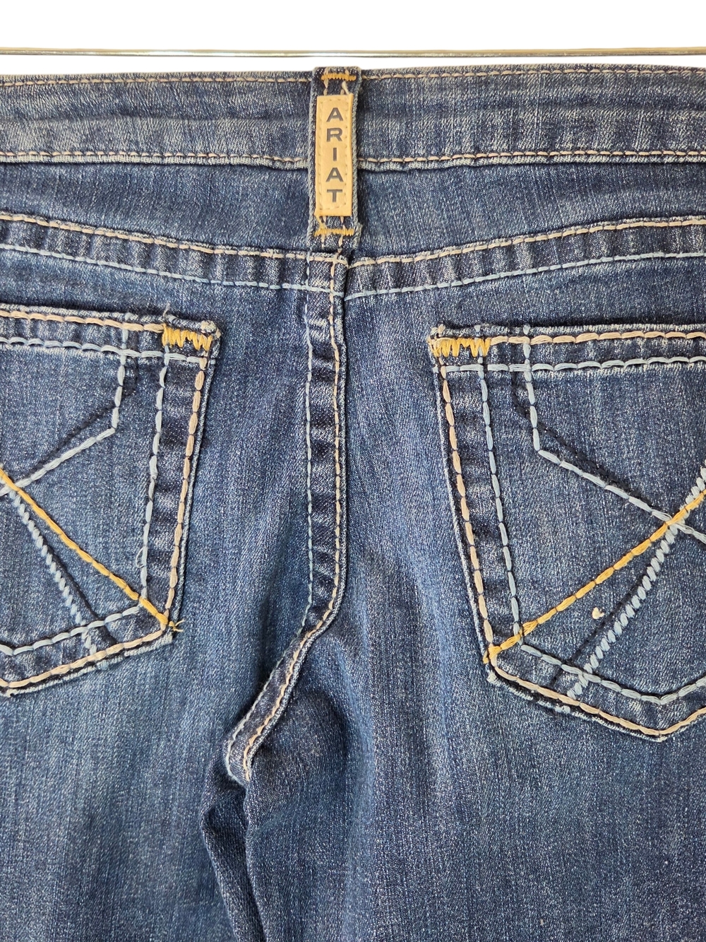 Ariat Dark Indigo Flare Jeans. Size 12 - Picture 3 of 11